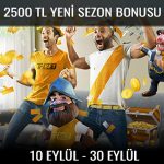 Trbet 2500 TL yeni sezon bonusu