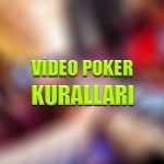 Video poker kuralları